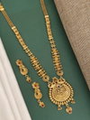 Accessories Rajwadi Golden Matte Majak Long set Catalog
